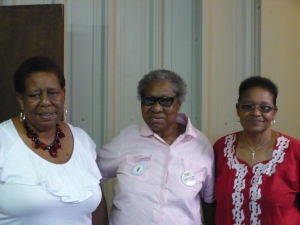 Left to right: Joanne Bland, Annie Pearl Avery and Lynda Lowery.